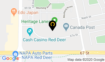 Fantasy Costumes Actionwear Ltd in Red Deer map