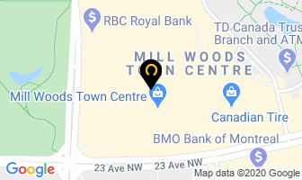 Fantasy Goldsmiths Mill Woods Town Centre in Edmonton map