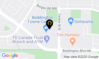 Fantasy Leather in Calgary map