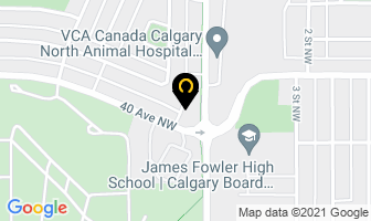 Fantasy Nails & Spa in Calgary map