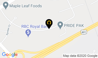 Fanuc Robotics Canada Ltd in Mississauga map