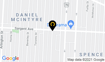 Fashion Express in Winnipeg map
