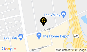 Fashion Warehouse in Vaughan map
