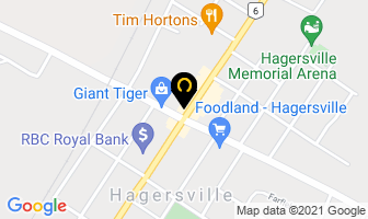 Fast Computers in Hagersville map