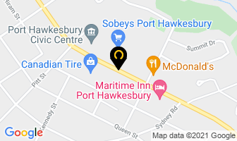 Fast Fuels in Port Hawkesbury map
