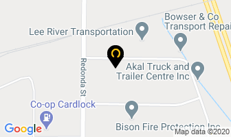 Fast Lane Freight Services Inc in Winnipeg map