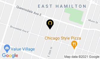 Fast Plumbing Service in Hamilton map