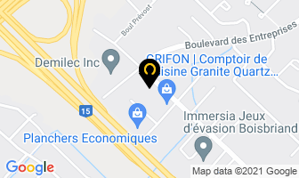 Fastenal in Repentigny map