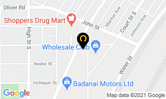 Fat Guys Auto Parts in Thunder Bay map