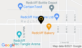 Fathers Pizza Corp in Redcliff map