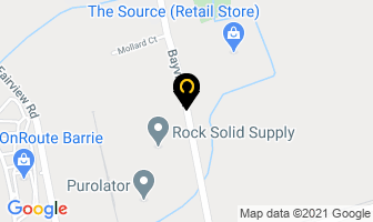 Faurecia Automotive Seating Canada Ltd in Barrie map