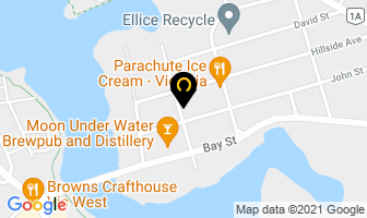 Fawcett Mattress in Victoria map