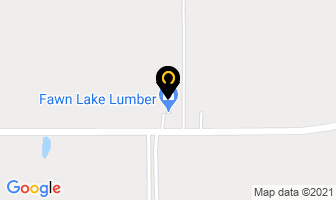Fawn Lake Lumber in Bridge Lake map