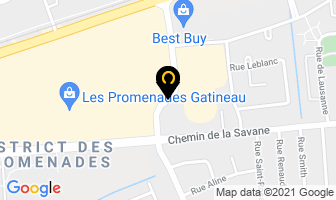 Fdfs in Gatineau map