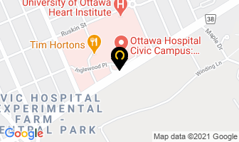 Federal Electric 1976 in Ottawa map
