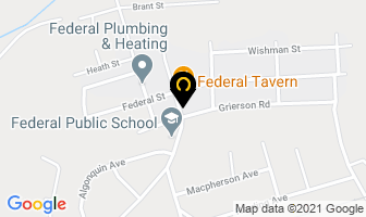 Federal Tavern in Kirkland Lake map