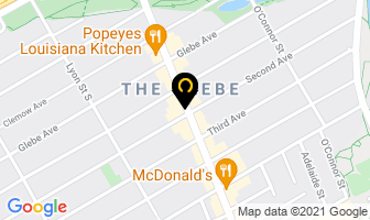 Feleena's in Guelph map