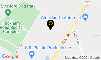 Feltz Warehousing in Stratford map