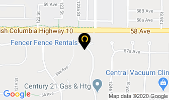 Fencer Fence Rentals Ltd in Surrey map