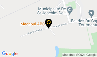 Ferme Blondel in Saint-joachim map