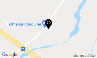 Ferme La Rouquine Inc in Guelph map