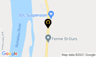 Ferme St-Ours in Saint-ours map