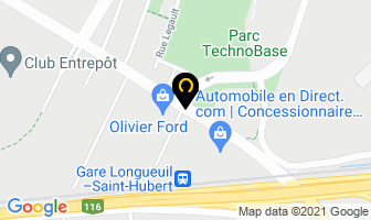 Fernand J Lucier Inc in Longueuil map