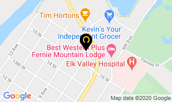 Fernie Quality Carwash in Fernie map