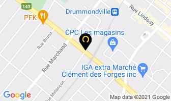 Festishow in Drummondville map