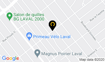 Fibernetics in Laval map