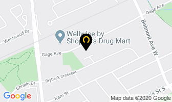 Fibertech Optica Inc in Kitchener map