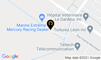 Fibrofiltre International Inc in Repentigny map