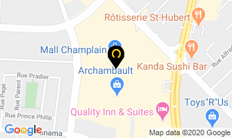 Fido Mail Champlain in Brossard map