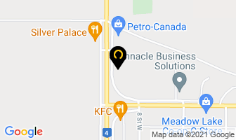 Fidrock Cafe in Meadow Lake map