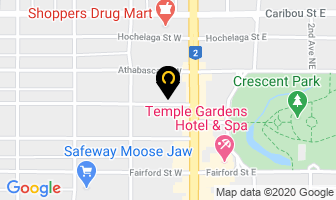 Fifth Avenue Collection in Moose Jaw map