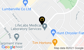 Filipowicz W A Dr in Hamilton map