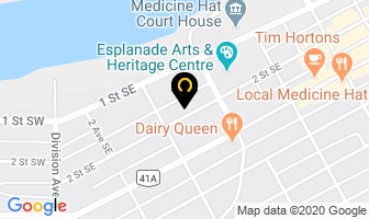 Financial Solutions in Medicine Hat map