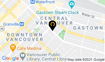 Finch's Tea & Coffee House in Vancouver map
