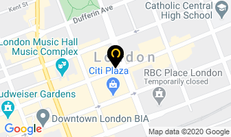 Fine Art Custom Framing in London map