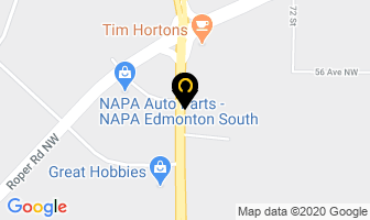 Fine Arts Dental Laboratories in Edmonton map