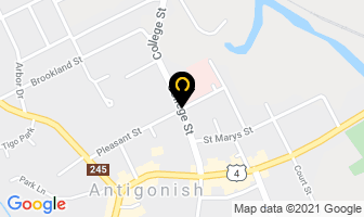 Finley Brophy Trucking Ltd in Antigonish map