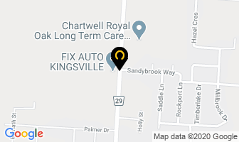 Fire Emergency Calls in Kingsville map