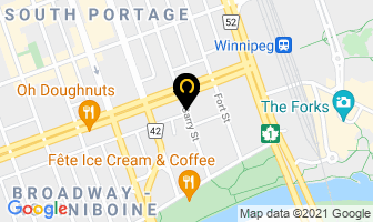 Fire Fighters Burn Fund Inc in Winnipeg map