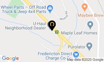 Firecraft Products Inc in Fredericton map