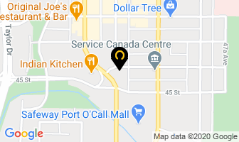 Firefighters Union Local 1190 in Red Deer map