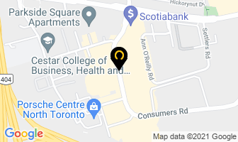 Fireland Studio in Orillia map