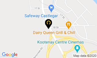 Fireside Inn Hotel & Conference Centre in Castlegar map