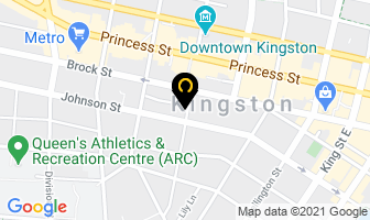 First Baptist Church in Kingston map
