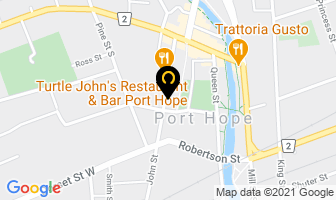 First Baptist Church in Port Hope map