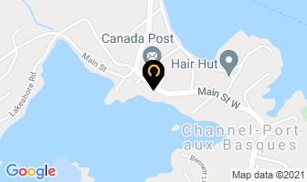 First Choice Convenience Ltd in Channel-port Aux Basques map